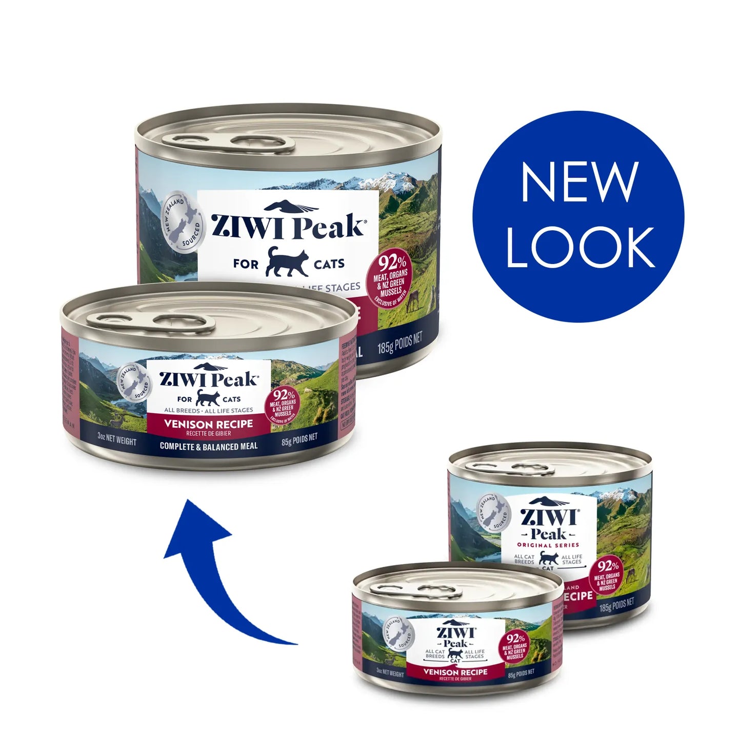 ZIWI Peak | Moist Cat Food - Venison Recipe