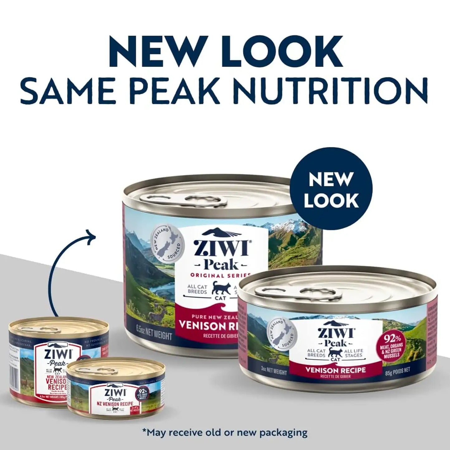 ZiwiPeak Moist Cat Food - Venison Recipe