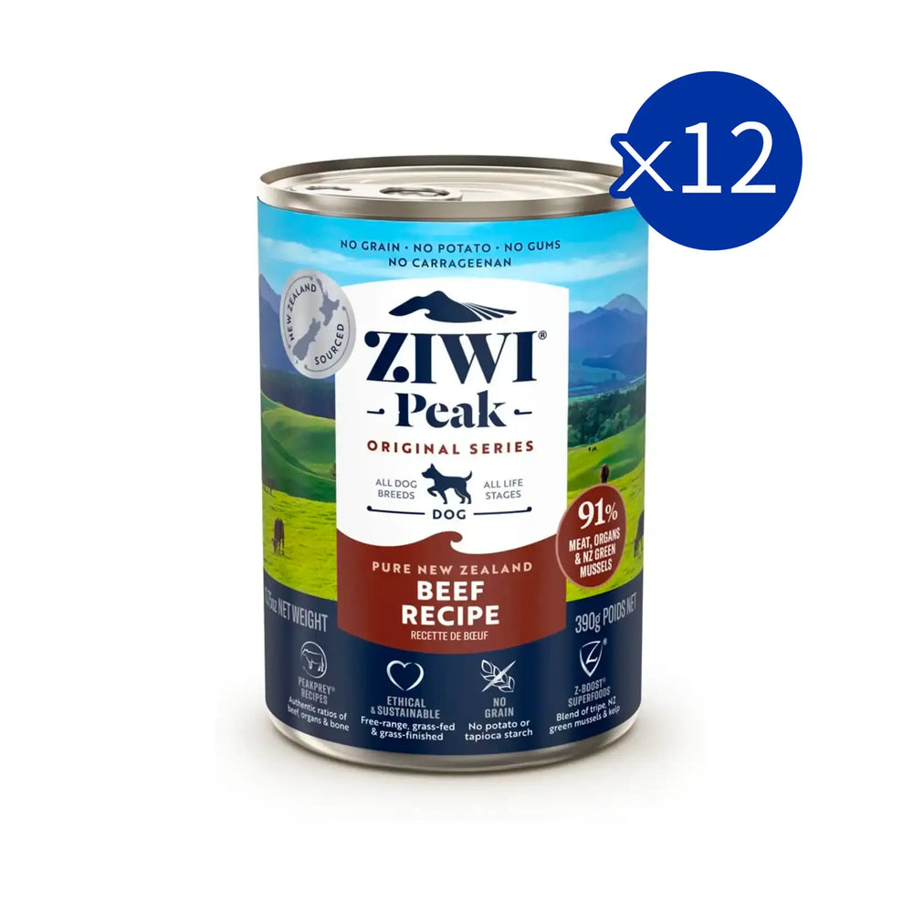 ZiwiPeak Moist Dog Food - Beef Recipe