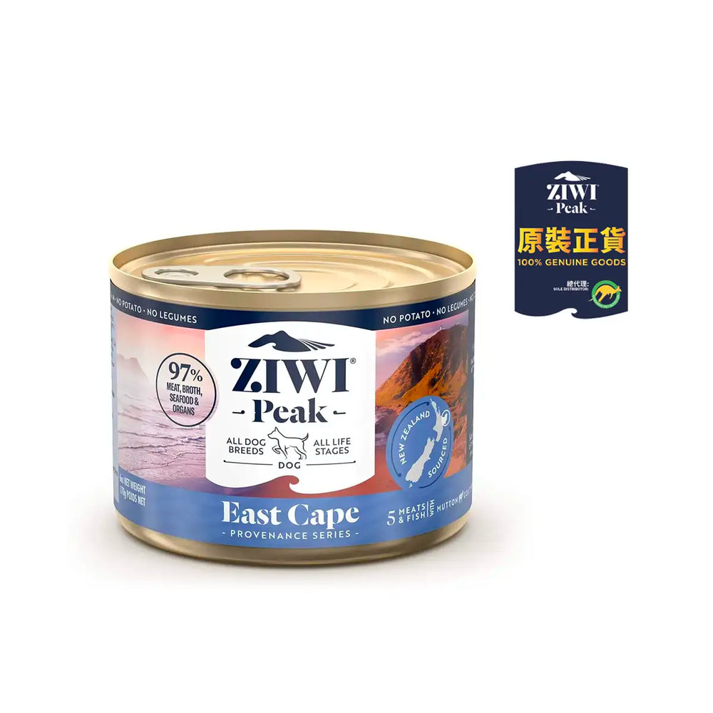 ZiwiPeak Moist Dog Food - East Cape Recipe 170g