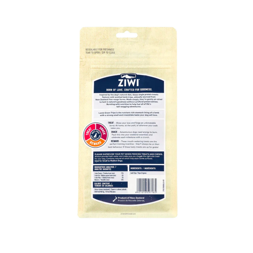 ZiwiPeak | Lamb Green Tripe Chew for Dogs | Vetopia