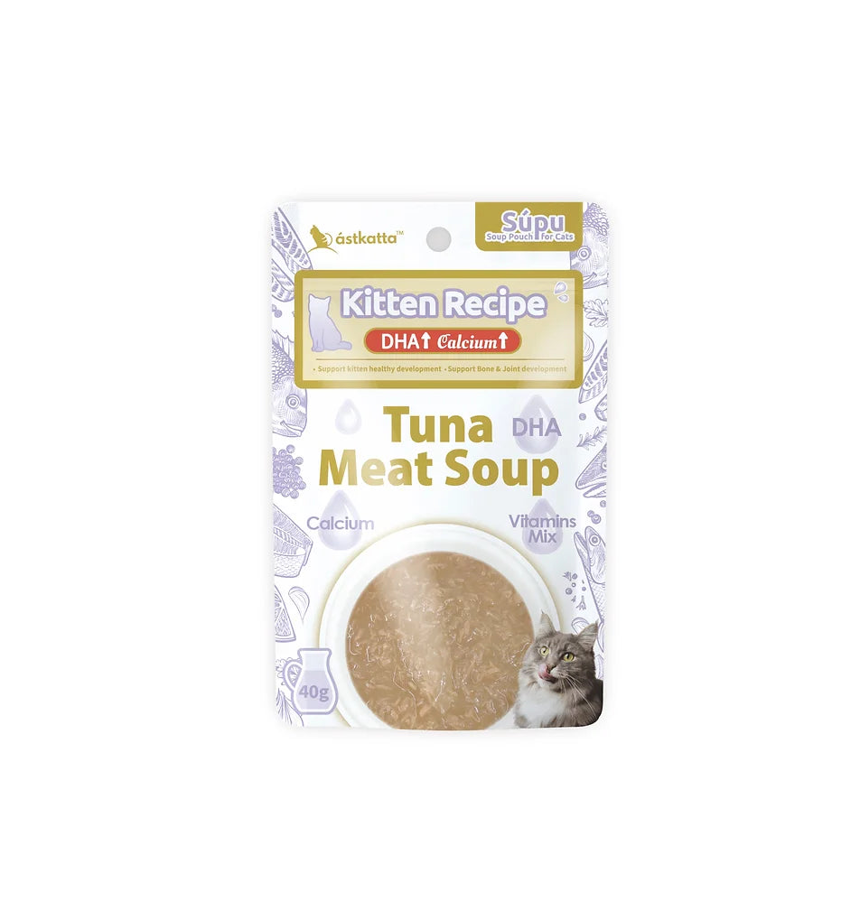 Astkatta - Hydrate Kitten Recipe Tuna Meat Soup Pouch 40g