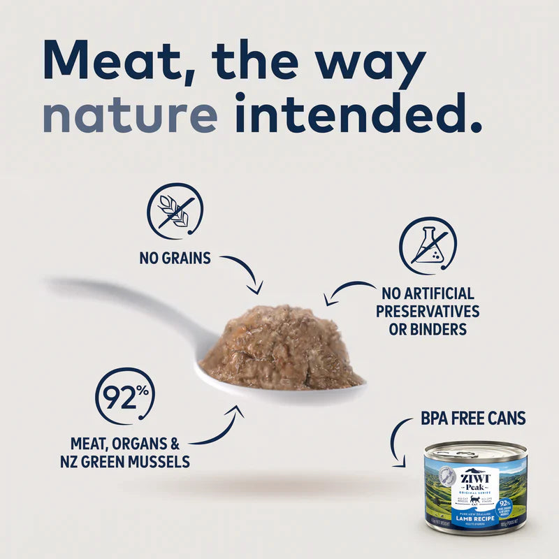 ZIWI Peak | Moist Cat Food - Lamb Recipe