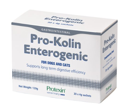 Protexin - Pro-Kolin Enterogenic (Digestive Supplement for Dogs & Cats) 4g x 60 Sachets