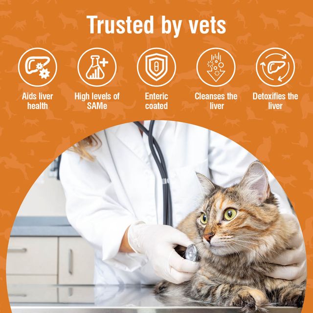 Nutravet - Nutramarin+ (SAMe 100mg Liver Supplement for Dogs & Cats)