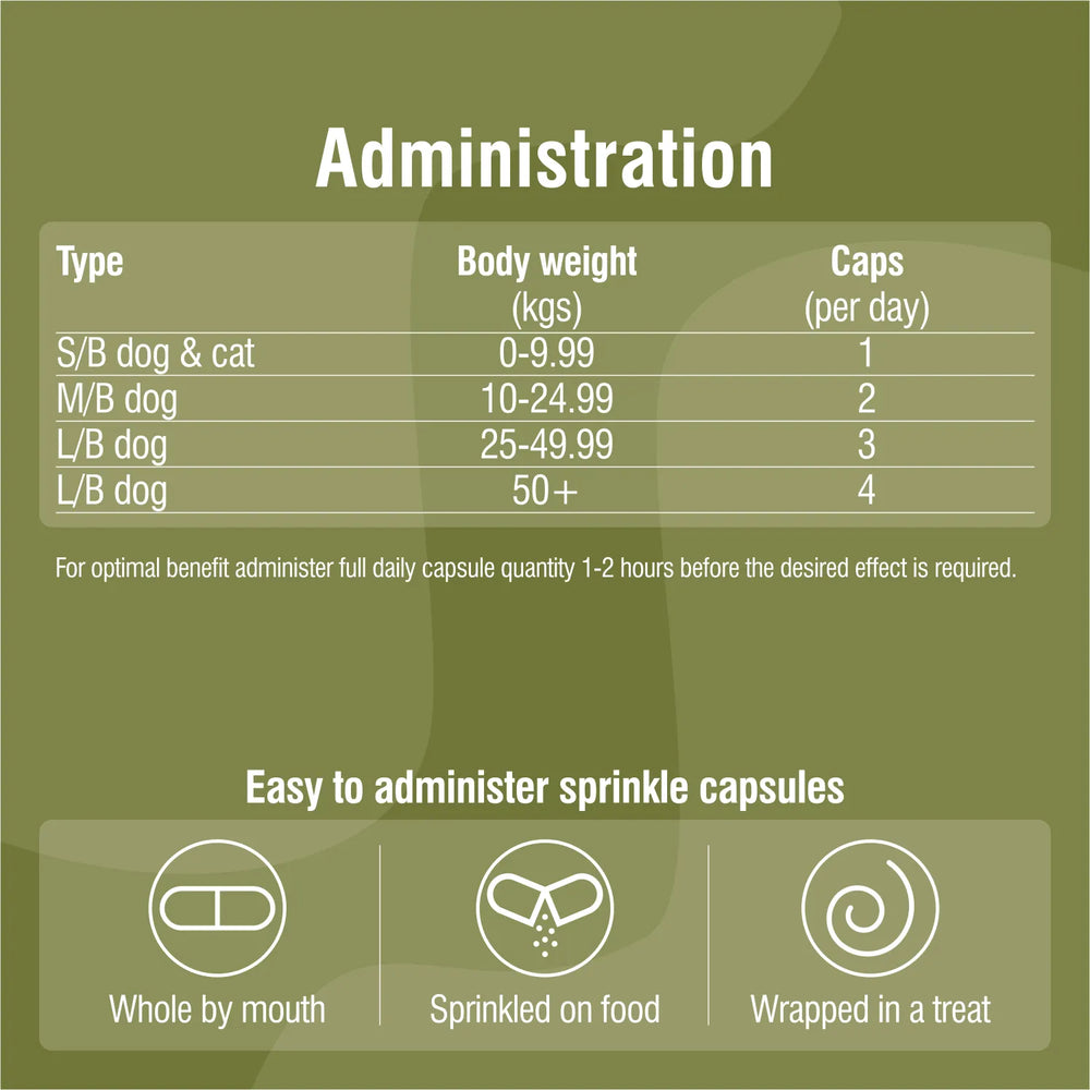 Nutravet | Nutracalm Stress & Anxiety Care For Pets 60 caps