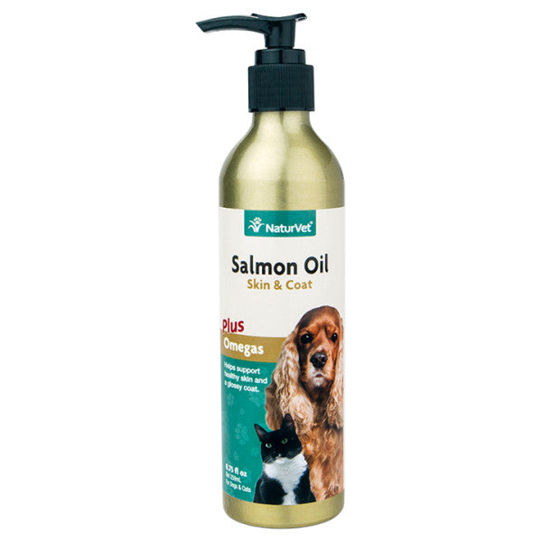 NaturVet - Unscented Salmon Oil for Dogs & Cats