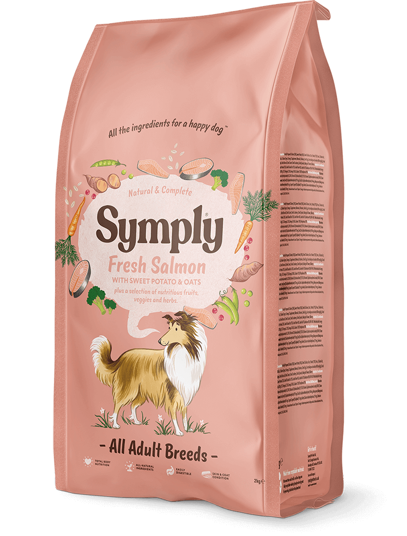 Symply Dry Food Fresh Salmon for All Dog Breeds