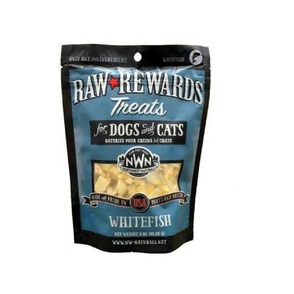 Northwest Naturals Raw Rewards Freeze Dried Treats for Dogs and Cats - WhiteFish 85g