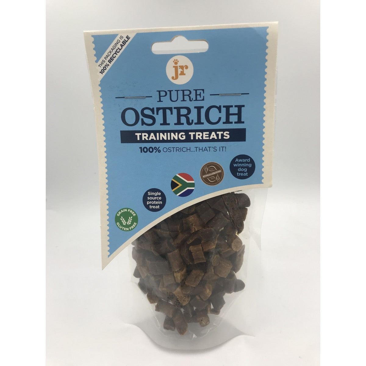 JR - The Absolute Ultimate Pure Range Ostrich Training Treats 85g