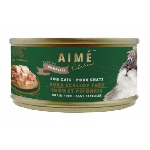 Aime Kitchen Classic Complete Cans For Cats - Tuna Scallop Fare 85g
