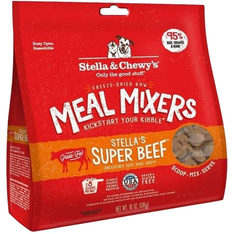 Stella & Chewy's - Freeze Dried Stella's Super Beef Meal Mixers 18oz