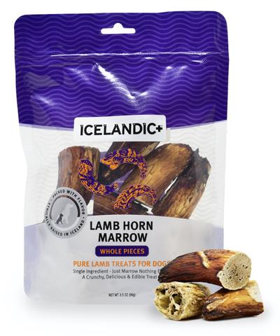 Icelandic+ Lamb Marrow Whole Pieces Dog Treat 4.5oz