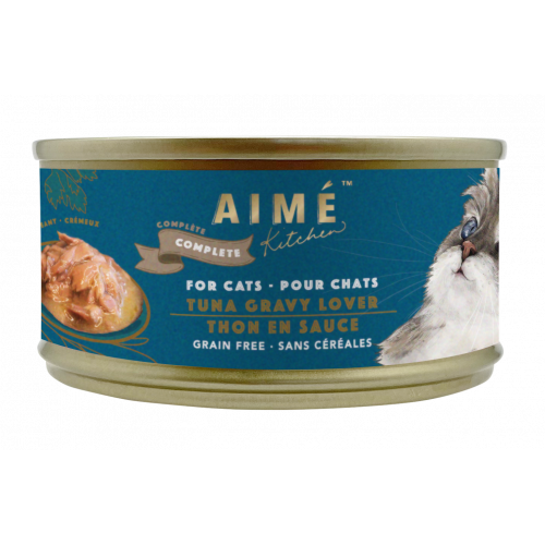 Load image into Gallery viewer, Aime Kitchen Classic Complete Cans For Cats - Tuna Gravy Lover 85g
