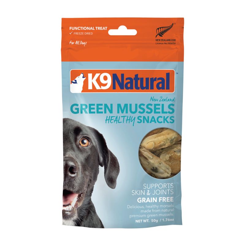 K9 Natural Freeze Dried Dog Treats - Green Mussels Snacks - Vetopia
