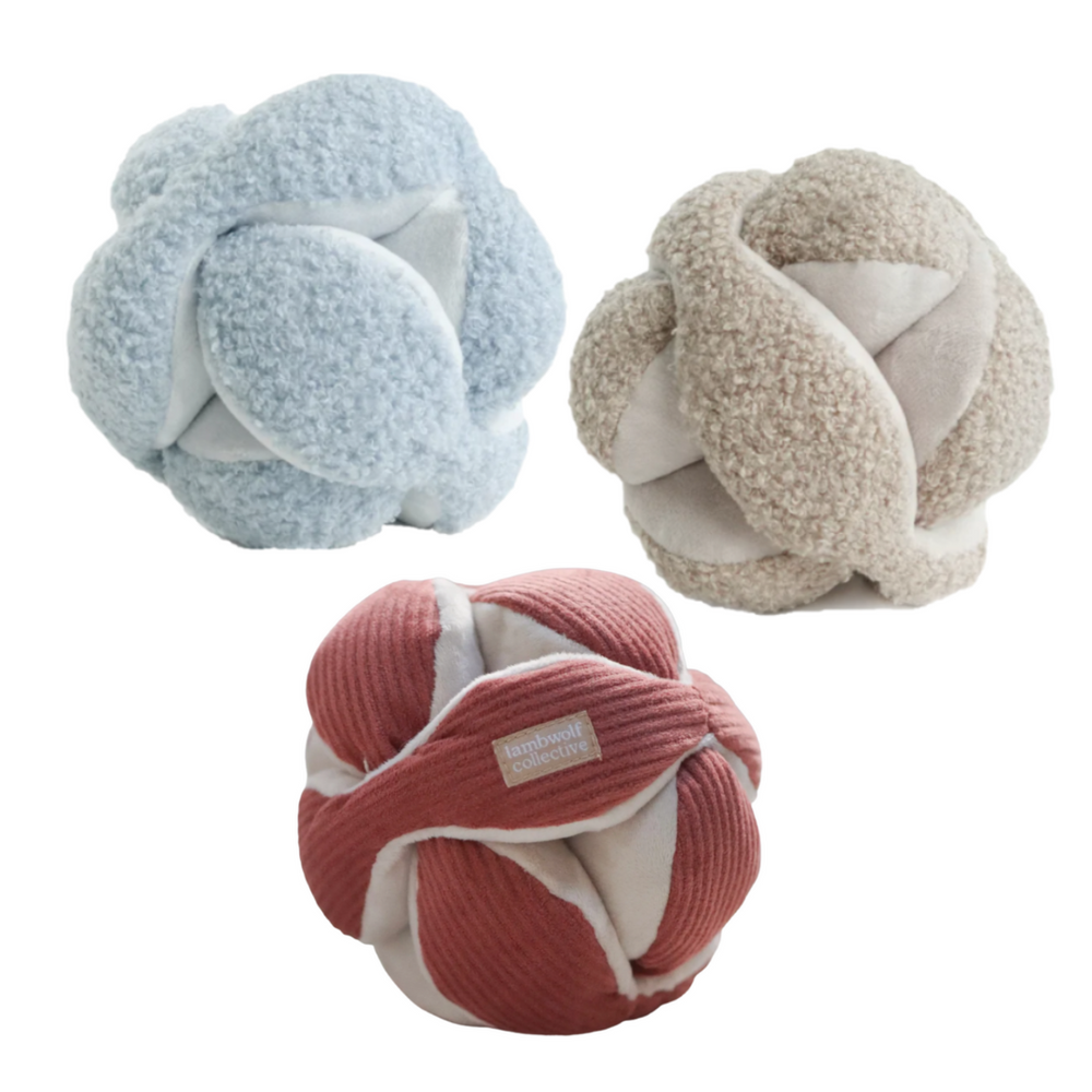 Load image into Gallery viewer, Lambwolf - MONTI (Crinkle &amp;amp; Squeaky Snuffle Ball)
