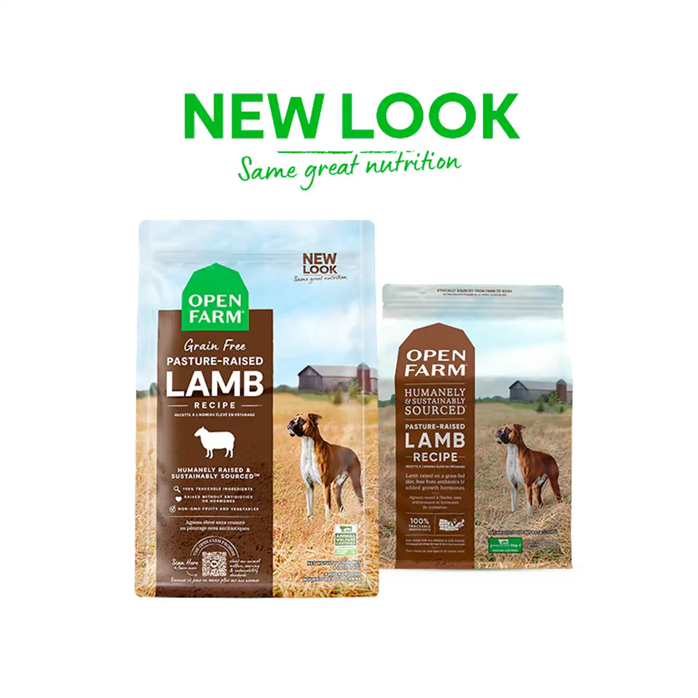 Open Farm Grain Free Dog Food Pasture Raised Lamb Recipe