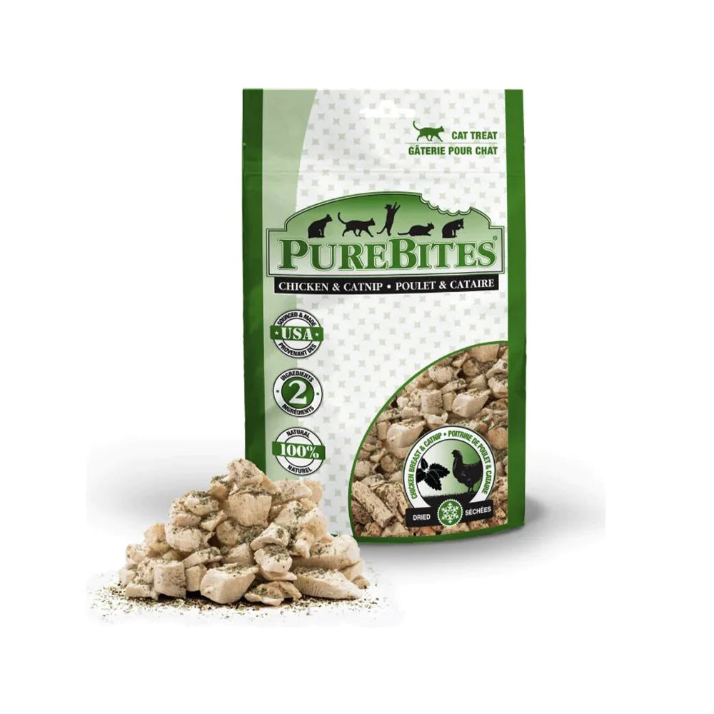 PureBites - Freeze Dried Chicken Breast and Catnip Cat Treats 37g