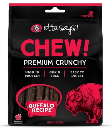 Etta Says! Chew! Premium Crunchy Buffalo Chew 4.5oz