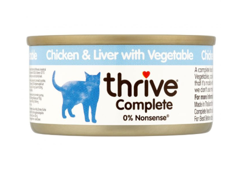 Thrive - COMPLETE 100% Chicken and Liver With Vegetables 75g