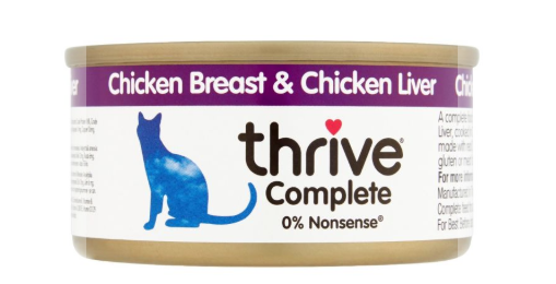 Thrive - COMPLETE 100% Chicken Breast & Chicken Liver 75g
