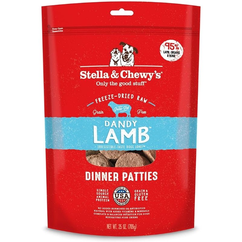 Stella & Chewy's - Freeze Dried Dandy Lamb Dinner Patties 25oz