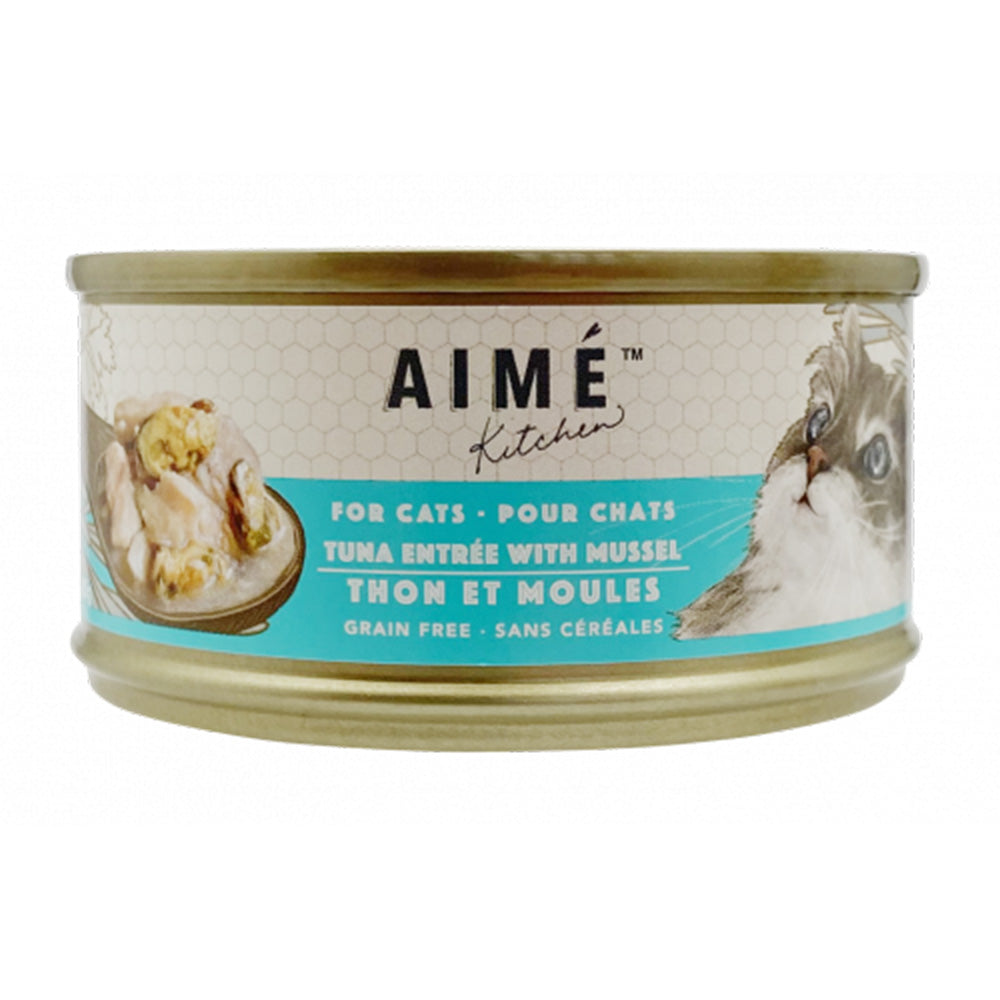 Load image into Gallery viewer, Aime Kitchen Original For Cats - Tuna with Mussel 85g
