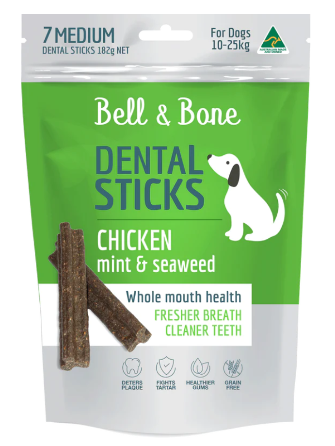 Bell & Bone - Dental Sticks (Chicken, Mint and Seaweed)