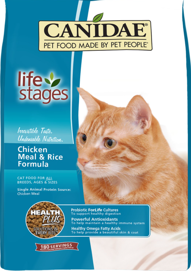 Canidae All Life Stages For Cat Made With Chicken Meal & Rice