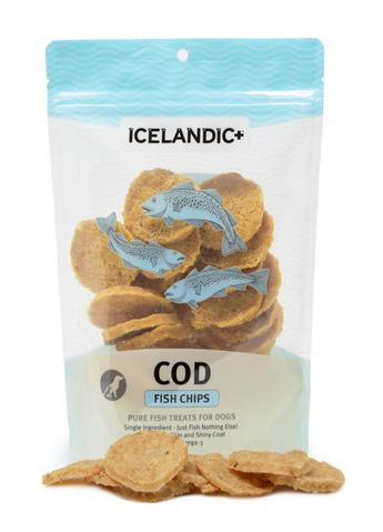 Load image into Gallery viewer, Icelandic+ Cod Fish Chips Dog Treat 2.5oz
