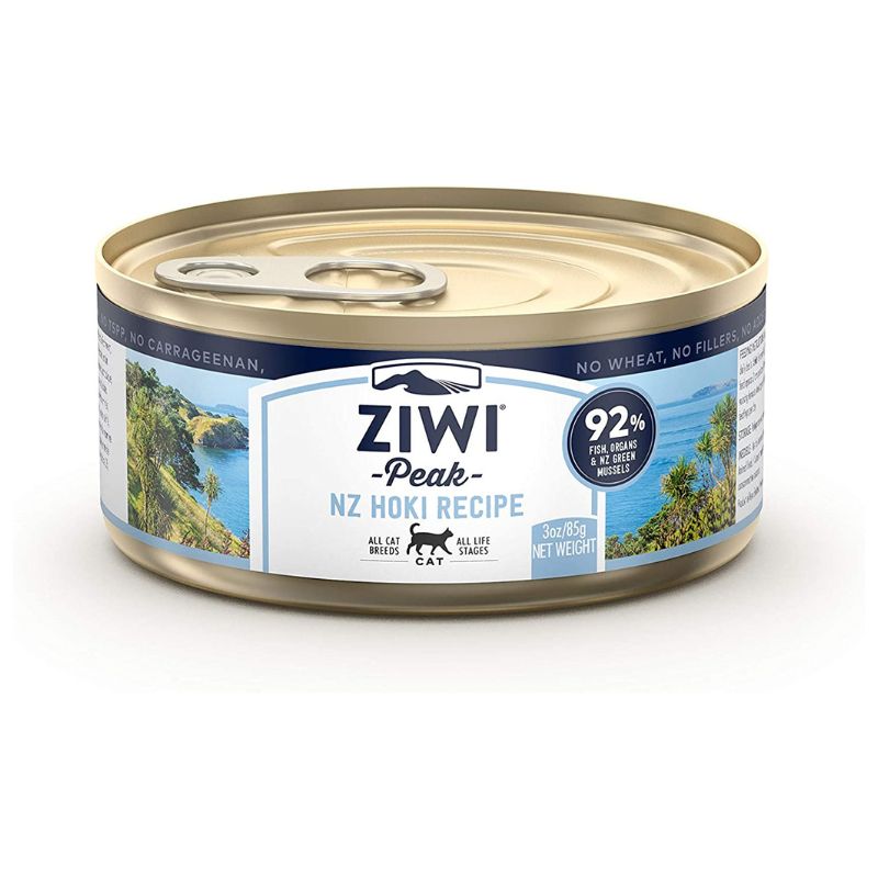 ZiwiPeak Moist Cat Food - Hoki Recipe 185g
