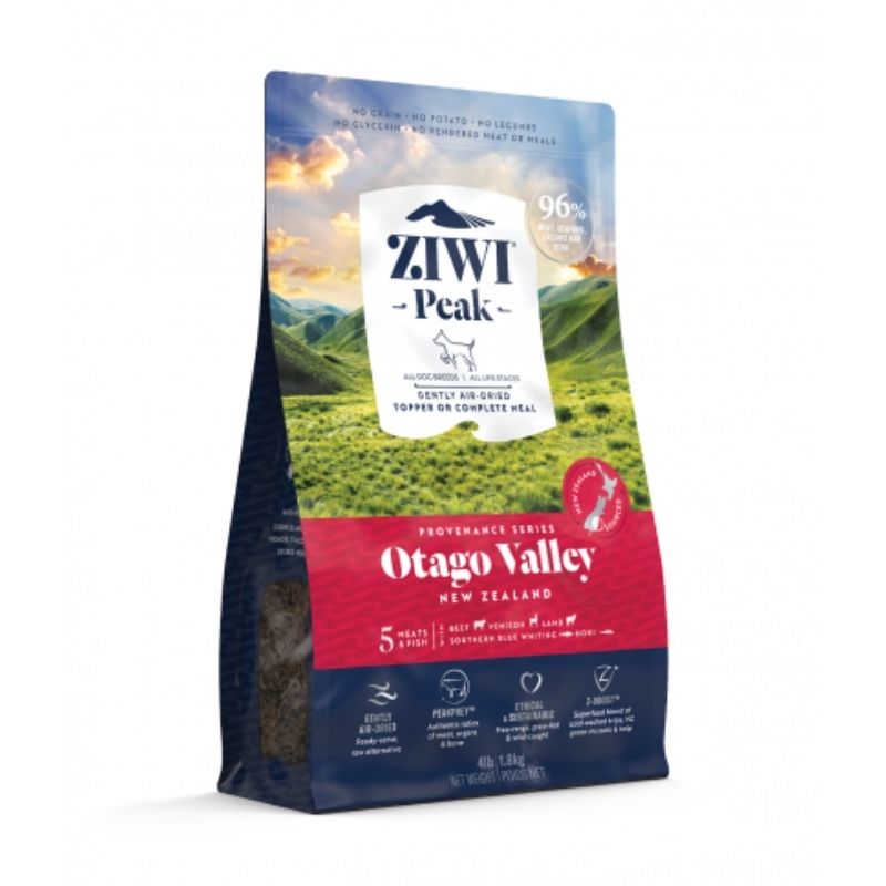 ZiwiPeak Air-Dried Otago Valley Recipe for Dogs 140g