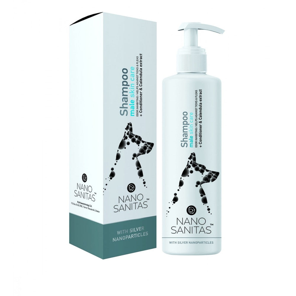 NanoSanitas - Shampoo male skin care 250ml ( AUG 2022 Expired )