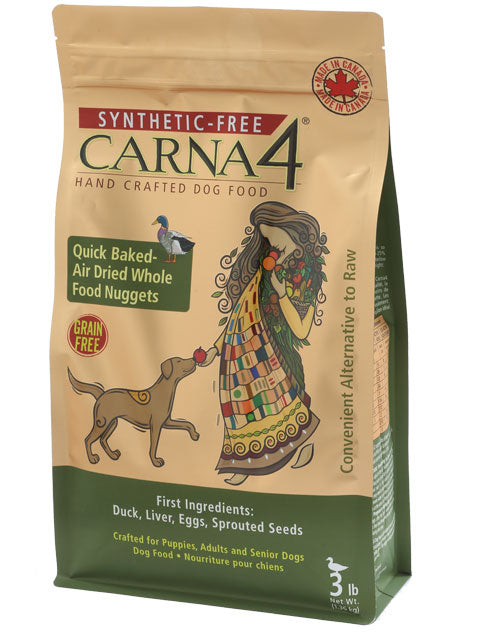 Carna4 Hand Crafted Dog Food - Duck