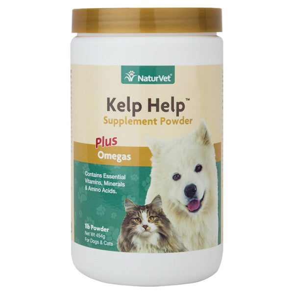 NaturVet - Kelp Help Skin & Coat Supplement For Dogs & Cats