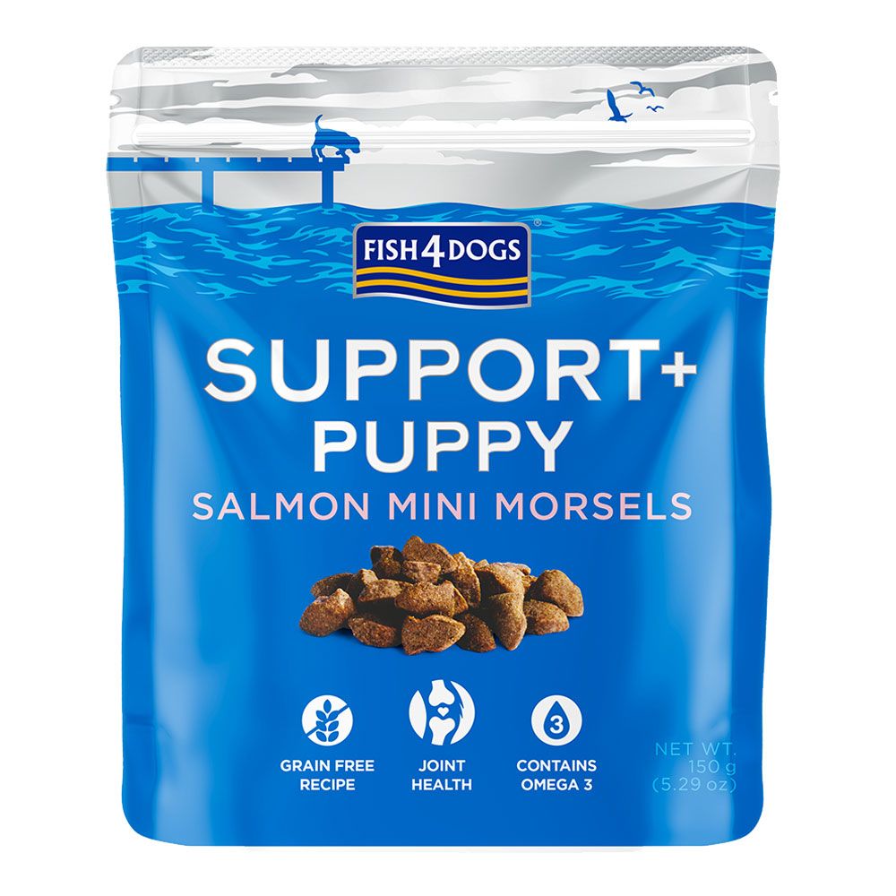 Load image into Gallery viewer, Fish4Dogs Puppy Salmon Mini Morsels 150g
